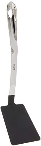 All-Clad K0401964 Pfannenwender aus Edelstahl, antihaftbeschichtet, robust, 36 cm, silberfarben