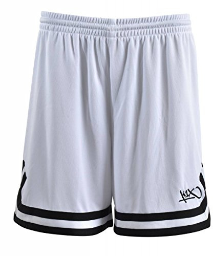 K1X Hardwood Double X Shorts mk2 Basketball weiß-schwarz Damen weiß/schwarz, XXS
