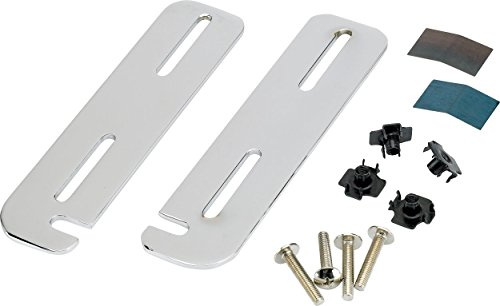 Fender Pure Vintage Piggyback Clip Bars, Chrome, 2-pack