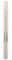 Baguettes Classic 2B, h�tre blanc, non peint