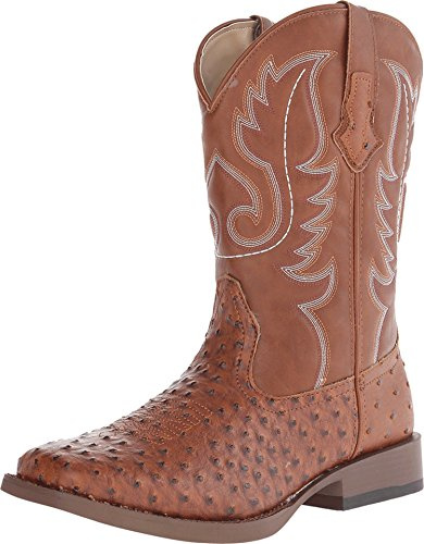 ROPER Men's Basic Square Toe, Tan, 9 M US