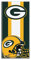 Northwest NFL Zone Lesen Strand Handtuch, 30 von 152,4 cm, grün
