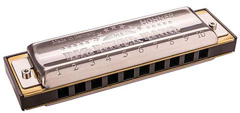 Hohner Big River Harp F MS 20 Stimmzungen