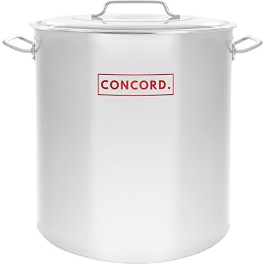Concord Cookware Suppentopf aus Edelstahl, 40 l