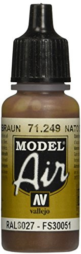 Vallejo Model Air Acrylfarbe, 17 ml, NATO Brown