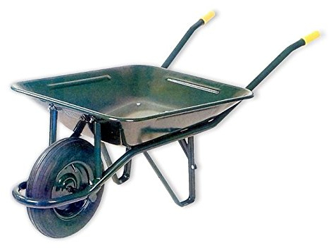 Theca c1/650 Brouette avec caisse Vert 650 x 830 mm