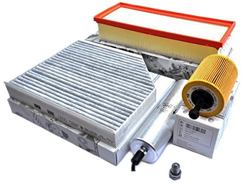 Original Audi Teile Inspektionspaket 2.0 TDI A5 8T Q5 8R A4 8K Service Filter Öl Luft Pollen Dieselfilter Motor