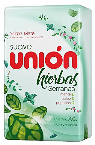 Yerba Mate Unión Suave Hierbas Serranas Valle Hierbas