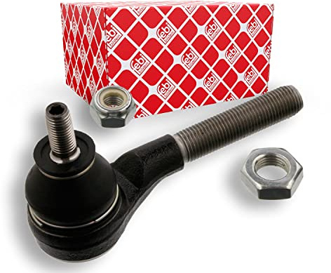 febi bilstein 06936 Spurstangenendstück mit Sicherungsmutter und Kontermutter, 1 Stück | Kompatibel mit: RENAULT 19 I, 19 I Cabriolet, 19 I Chamade, 19 I Kasten/Schrägheck, 19 II, 19 II Cabriolet, 19 II Chamade