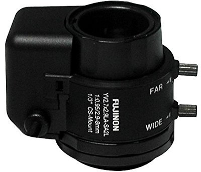 'yv2.7 X 2.9lr4d de sa2l, f0,95/2,9 – 8 mm DC de objetivo Vari focales, de enfoque constantes anthaltung, 1/3 CS