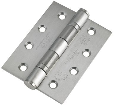 ZOO Hardware ZHS43 ZHS43SC Ball Bearing Hinge, Silver, 102x76x3mm, Set of 2 Pieces