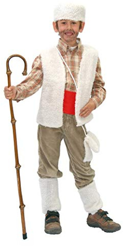 Kostüm Josef 4-6 Jahre Krippenspiel Hirte Weihnachten Fasching