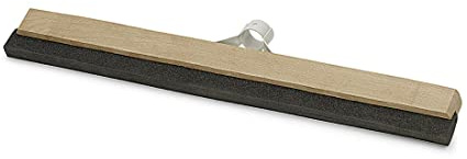 Gummiwischer Moosgummi 80cm Holz roh mit Stielhalter