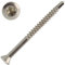 100 Stück Dielenschrauben 3,2 X 30/18 TORX TX-10 mit Linsenkopf, Edelstahl A2