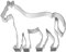Birkmann 1010717210 Galletas Forma Caballo, 11,6 cm, Acero Inoxidable, Gris, 5 x 3 x 2 cm