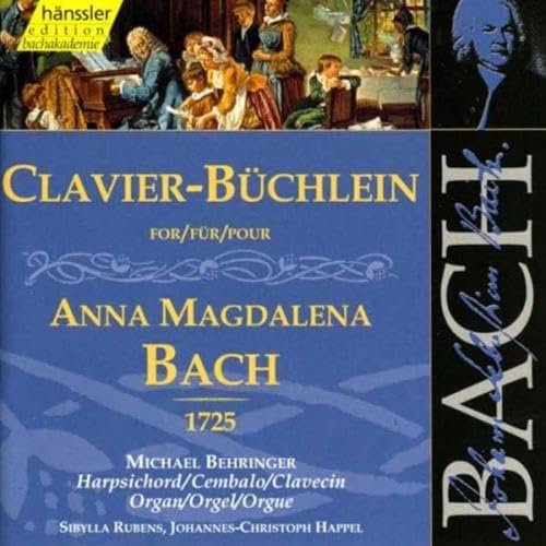Edition Bachakademie Vol. 136 (Clavier-Büchlein für Anna Magdalena Bach)