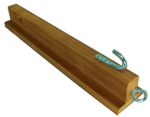 Intrepid International Portable Wooden Saddle Rack Wall Mount, Saddle Holder, Space-Saving Solution for English & Western Saddles, Folding Saddle Rack
