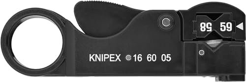 Knipex Pelacables para cables coaxiales 105 mm 16 60 05 SB
