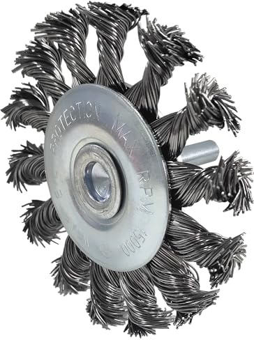 KS Tools 340.0038 Stahldrahtrundbürste 0,3mm, Ø 75mm