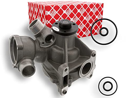 febi bilstein 05357 Wasserpumpe mit Dichtringen, 1 Stück | Kompatibel mit: MERCEDES-BENZ 190, S-CLASS, SL