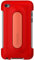 XtremeMac IPT-SS5-73 SnapStand Cherry Bomb Schutzhülle für Apple iPod Touch 4/5G mit Stand-Funktion rot