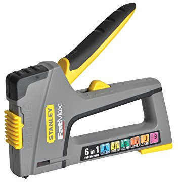 Stanley Tools ZSTA-0-70-868 - Herramientas tr75 6 en 1 grapadora de alta resistencia y la pistola de clavos