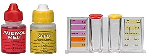 Gre Analizador de Cloro, bromo y pH (Oto/Phenol), Multicolor, 25x9x9 cm, 90180