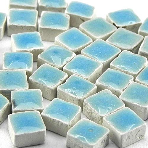 ALEA Mosaic Mini Mosaiksteine 5x5mm, 1000 Stück, Pastelltürkis, WB05