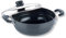 Vinod Hard Anodised Multi Kadai with Idli, Dhokla and Patra Plates Induction Base Idli Maker Dhokla Maker Patra Maker Multi Steamer