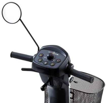 Invacare Rückspiegel für Elektromobile Comet/Orion/Leo, Mittel, Kunststoff, Lenkerhalterung, Rechts, Zusätzlicher Rückspiegel, Fahrzeugzubehör, Fahrzeugspiegel