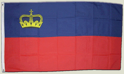 Flagge Liechtenstein - 90 x 150 cm