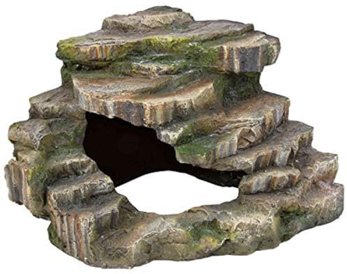 Trixie 76196 Eck-Fels mit Höhle und Plattform, 26 × 20 × 26 cm