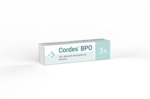 Cordes BPO 3% Akne Gel. Bekämpft wirksam Pickel und Mitesser bei Akne. 30 g