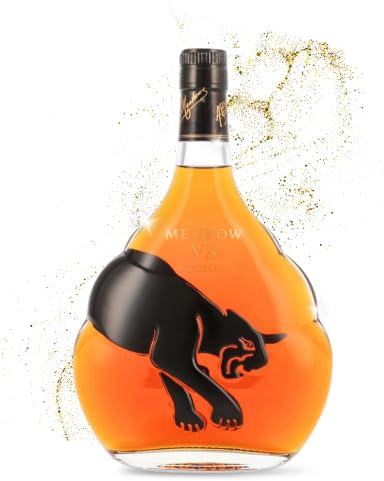 Meukow VS Black | Cognac 700ml | Harmonischer Cognac mit feinem Bouquet aus fruchtigen Noten & feinen Rösttönen I Im Eichenfass gereift I 40% vol.