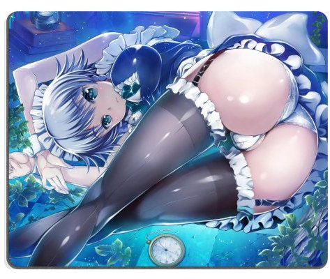 Touhou Project Izayoi Sakuya 01 Doujin Anime Gaming Mouse pad Mousepad