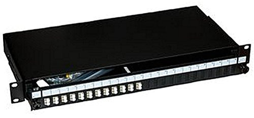 FIBRE PATCH PANEL24WAY LC DUPLEX LOADED Connecteurs Panneaux de brassage FIBRE PATCH PANEL, 24WAY LC DUPLEX LOADED, Type de connecteur : Fibre optique LC, Catégorie LAN : -, Nombre de ports : 24, Rack