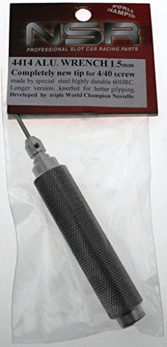 NSR Zubehör 804414 Alu Wrench Silver - w/hard steel tip 1,5mm