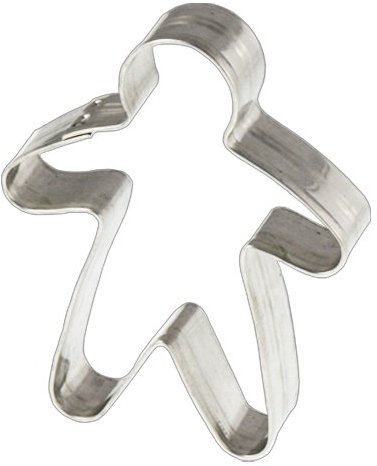 LARES - 1118 - Découpoir, emporte-pièces pour pain d'épices, forme Bonhomme 9 cm