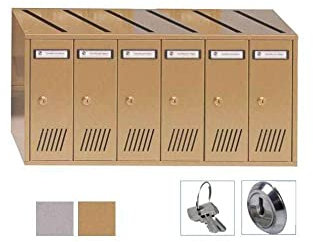 SILMEC CASELLARIO VERT 6P ACC SILVER 31-706 SILMEC