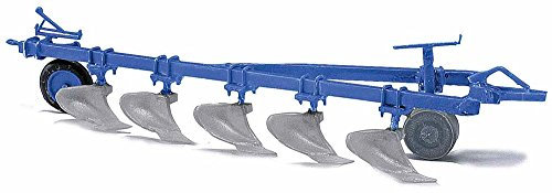 Busch 42851 B200 Reversible Plow HO Maßstab Modellfahrzeug, blau, Medium