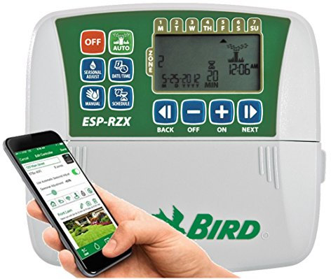 Rain Bird RZX8i – Elektrische Bewässerung Programmierer, 26,5 x 7,5 x 16,5 cm grau.