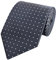 Fabio Farini - Herren Krawatte in 6cm/8cm Breite - Eleganter Schmale Schlips für jeden Anlass - 6cm Grau Weiß Grau