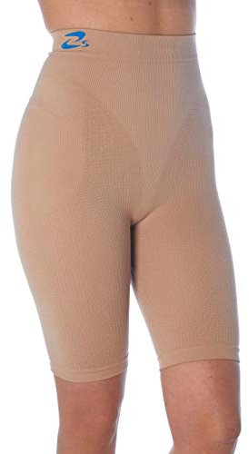 CzSalus Figurformende Anti-Cellulite Shorts mit Massageeffekt - natürliche Farbe Größe S