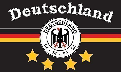 Germany Flag 4Â Stars Approx. 90Â x 150Â cm 54Â 74Â 90Â 14 by TS24direkt