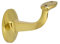 Handlaufhalter HLH 4542 Messing poliert gerade Auflage Handlaufträger Stütze