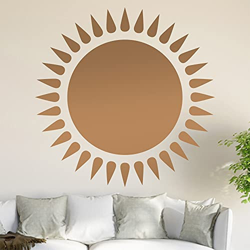 Sonnen Ornament Wandtattoo in 6 Größen - Wandaufkleber Wall Sticker - Dekoration, Küche, Wohnzimmer, Schlafzimmer, Badezimmer