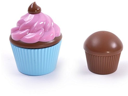 Hoobbe 4-Piece Multicolor Plastic Cupcake Measuring Cup
