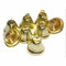50 Deko-Mini Glocken - 30x20 mm - Goldfarbend - Kleenes Traumhandel® - Weihnachtsglocken