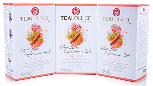 Teekanne Tealounge Kapseln - Chai Latte Capetown Style No. 912 Kräutertee (3x16 Kapseln)