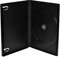 50 DVD CD Hüllen Single black